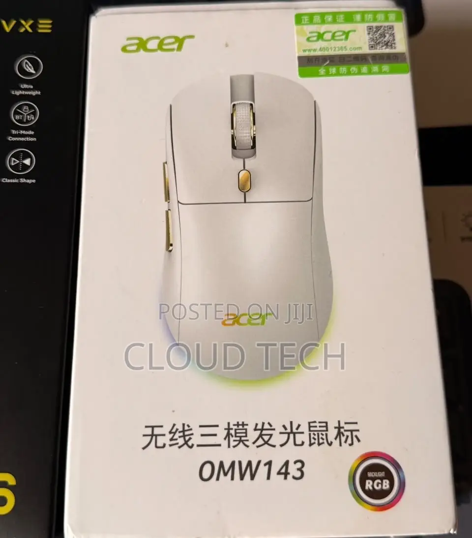 Acer Omw143 Wireless Gaming Mouse Black