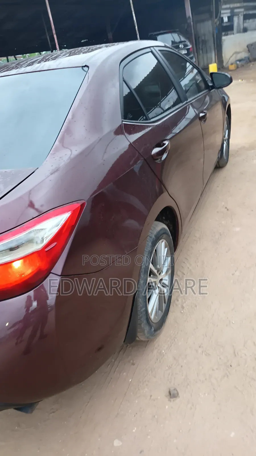 Toyota Corolla 2015 Maroon