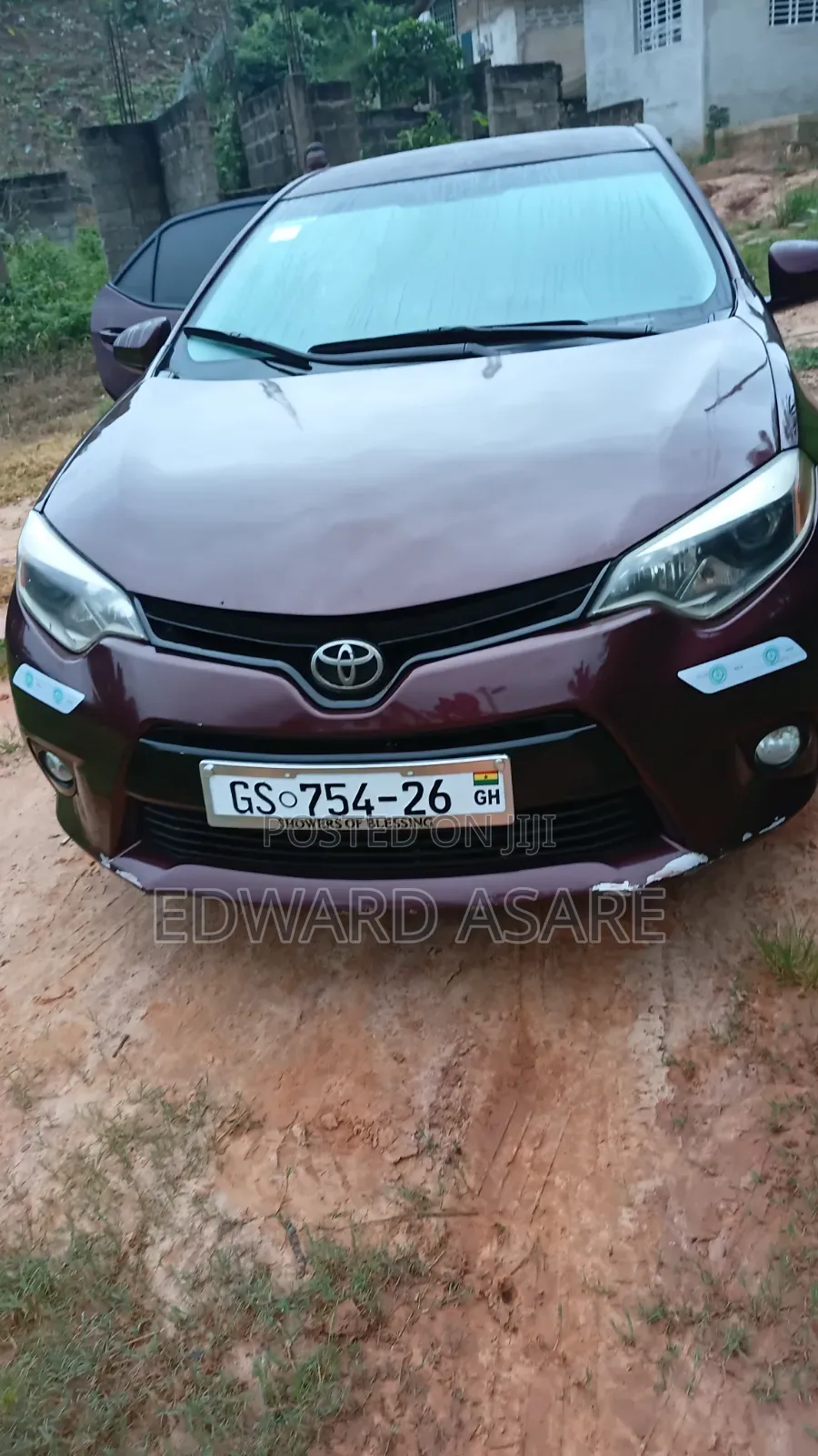 Toyota Corolla 2015 Maroon