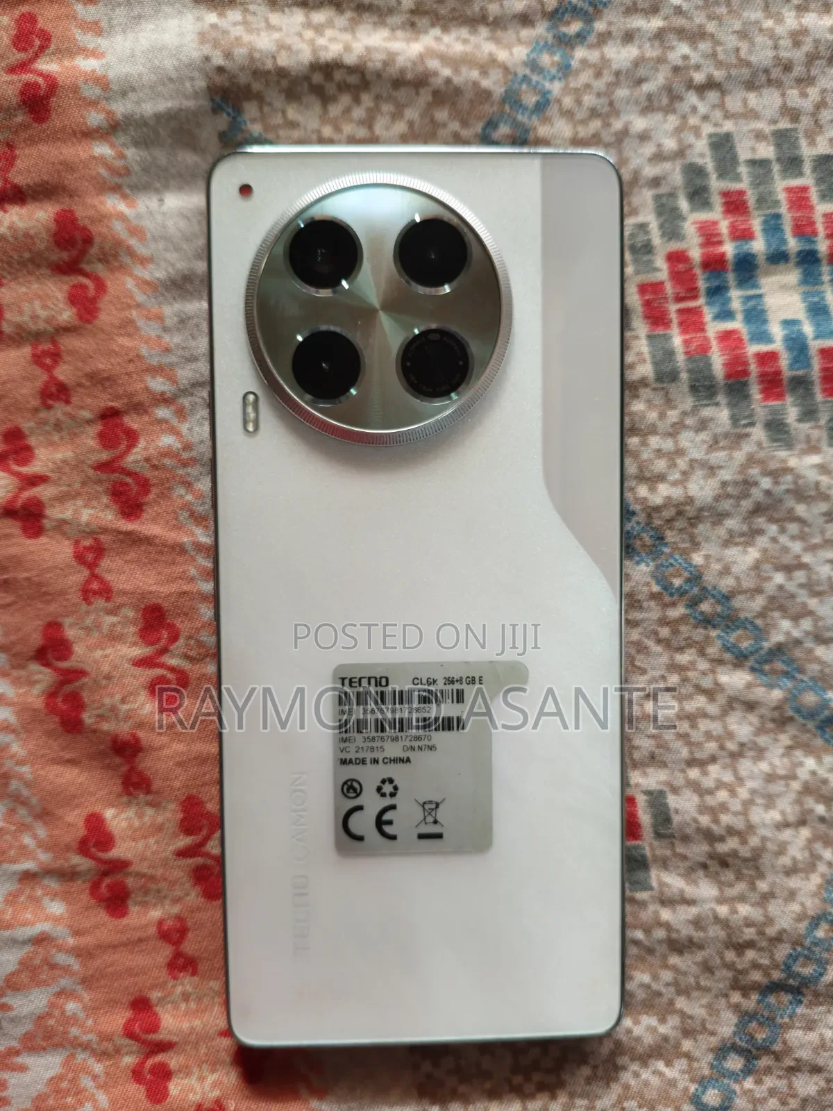 Tecno Camon 30 5G 256 GB Silver