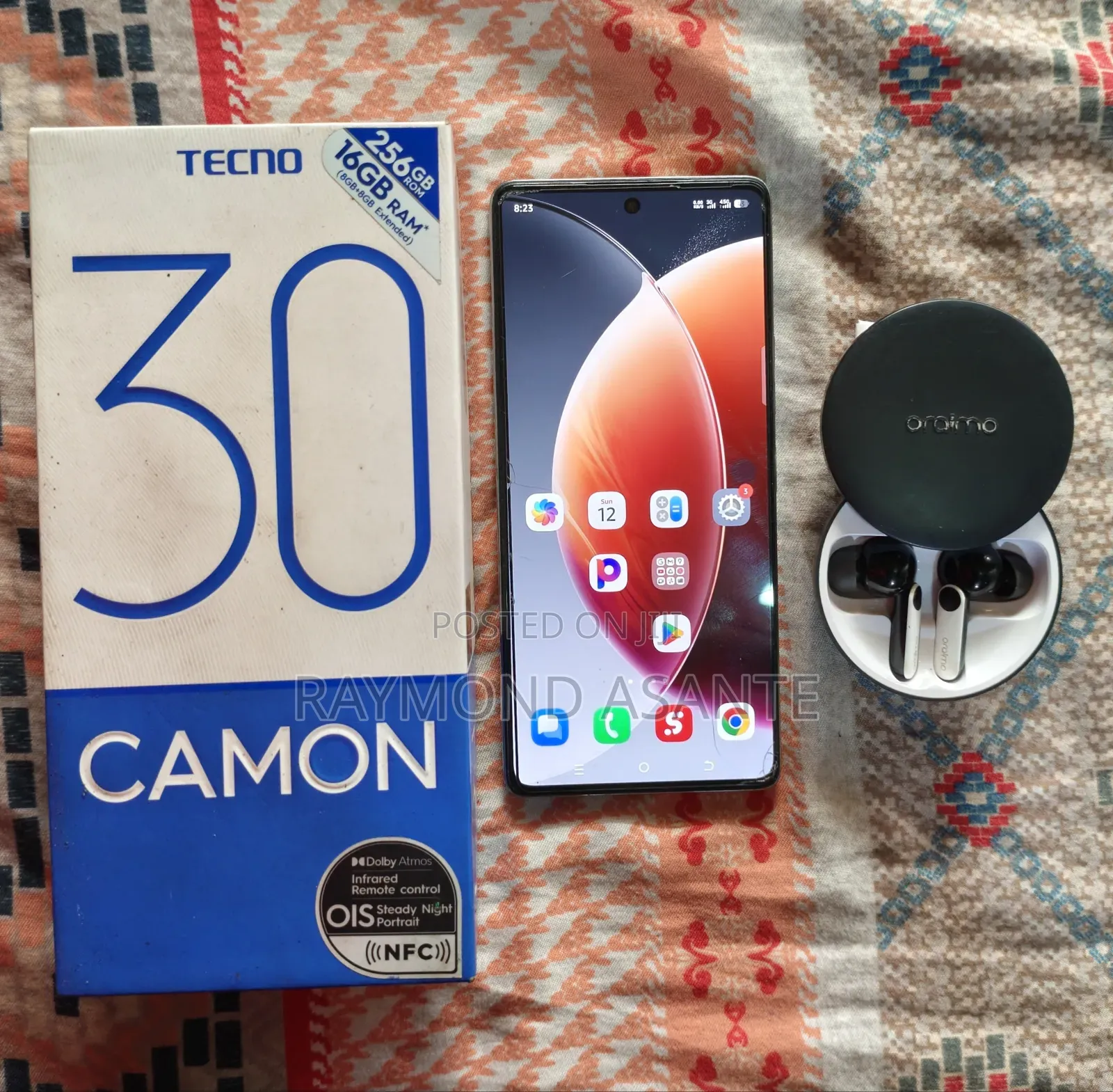 Tecno Camon 30 5G 256 GB Silver