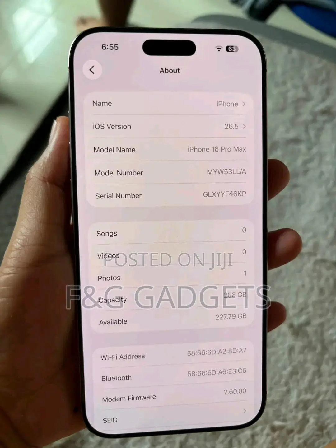 Apple iPhone 16 Pro Max 256 GB Gold