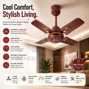 Raf 56" Ceiling Fan – Copper Motor