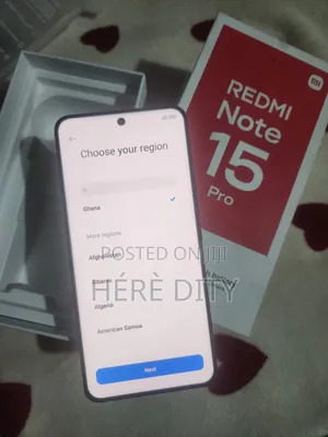 New Xiaomi Redmi Note 15 Pro 256 GB Black
