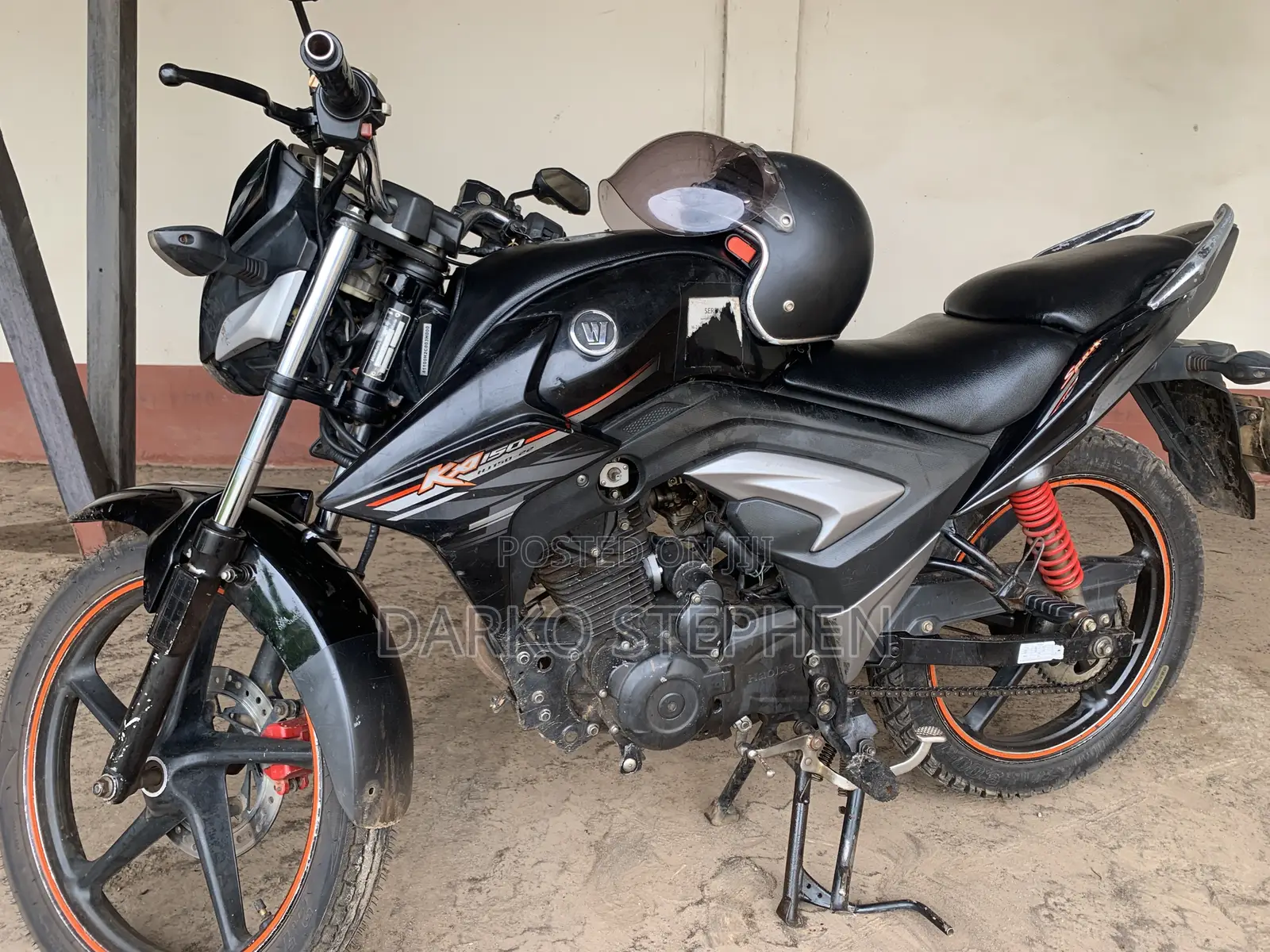 Haojue KA150 2021 Black