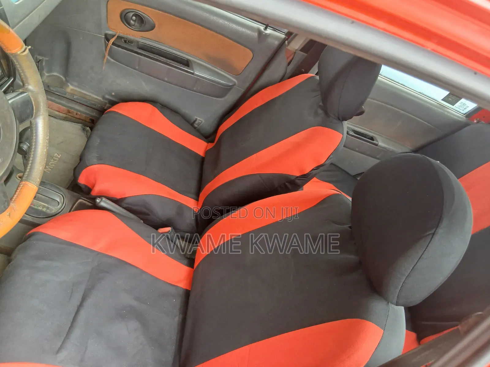 Daewoo Matiz 2009 Red
