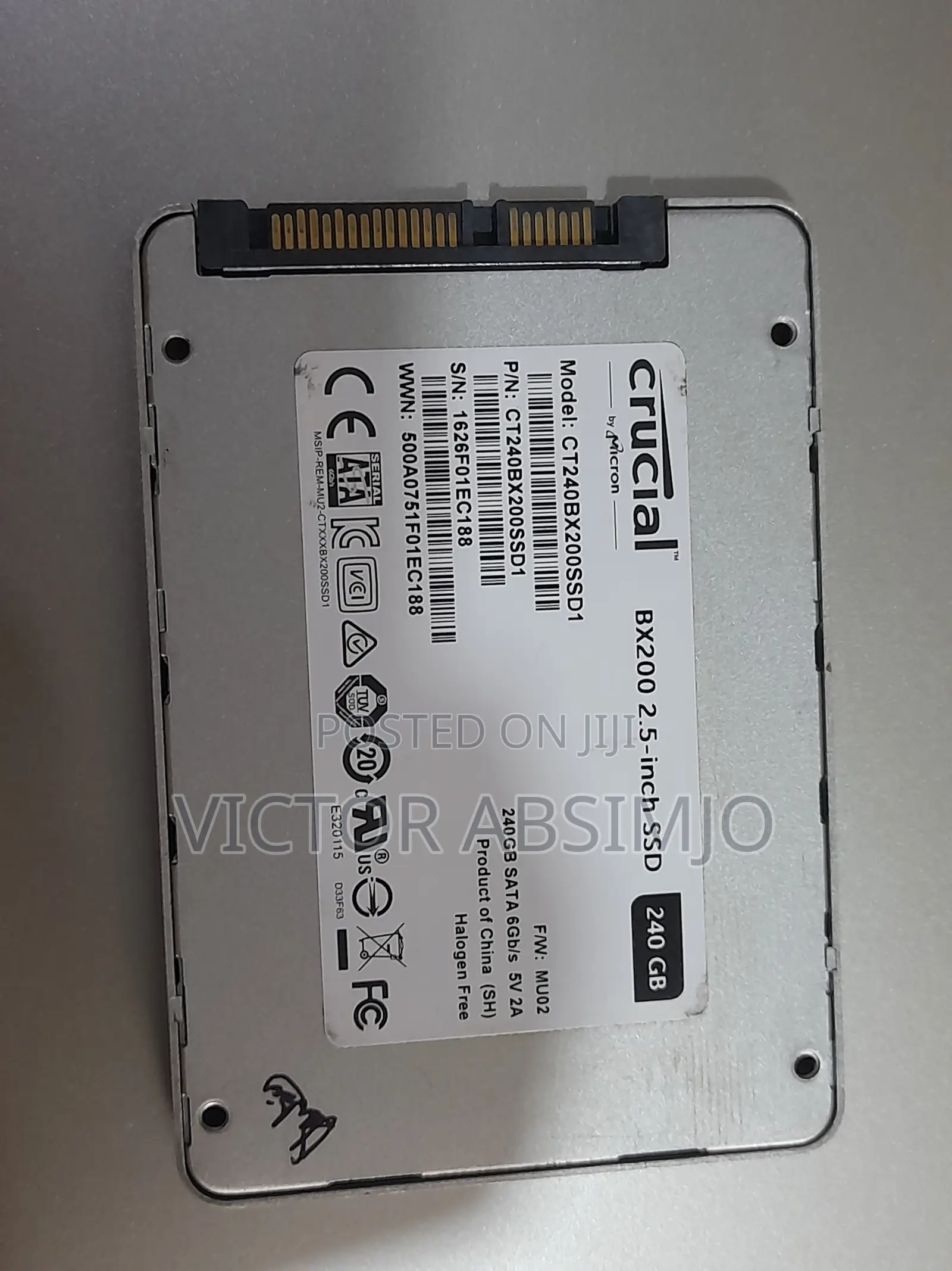 Crucial 2.5 Inch SSD
