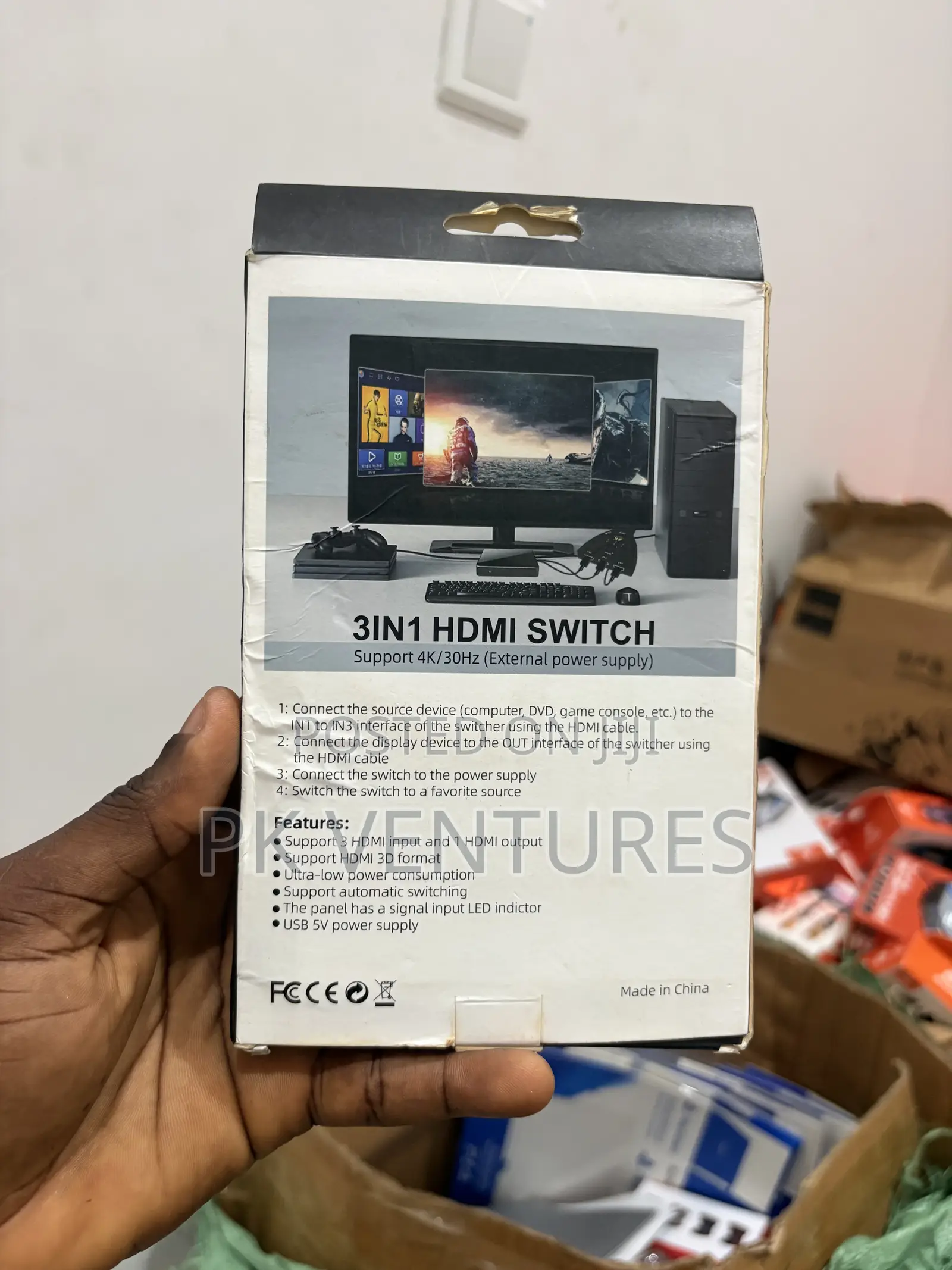 3-in-1 Hdmi Switch