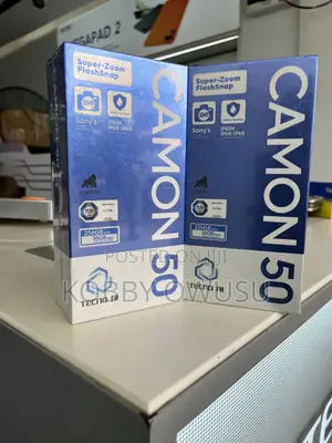 New Tecno Camon 50 256 GB
