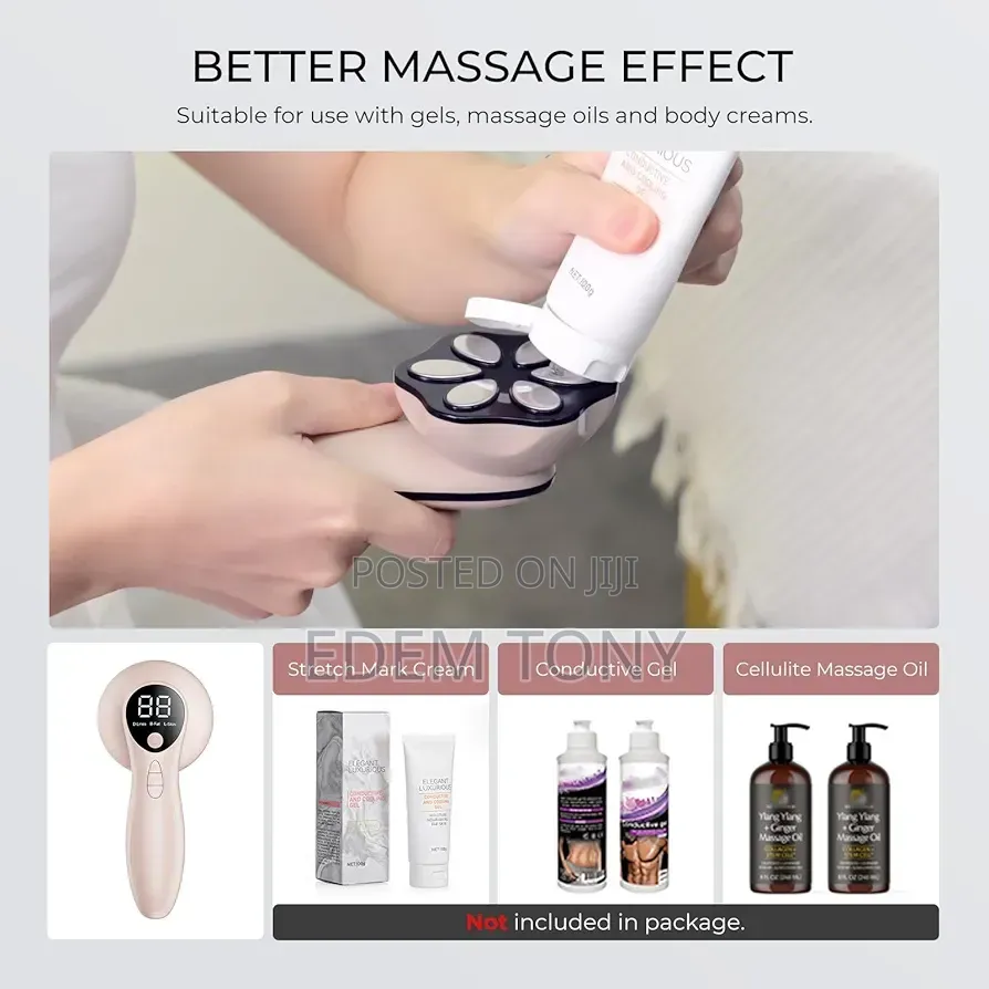 Anti-Cellulite Massager for Burning Fat Fading Stretch Marks