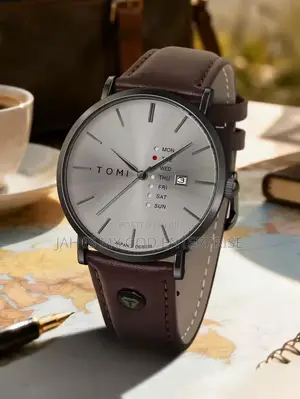 Tomi T019 Luxury Business Watch-Coffee Ash