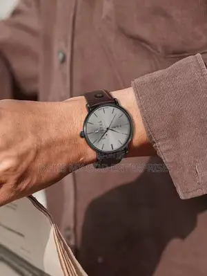 Tomi T019 Luxury Business Watch-Coffee Ash