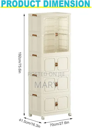 10 Door Foldable Shoes and Clothes Organizer