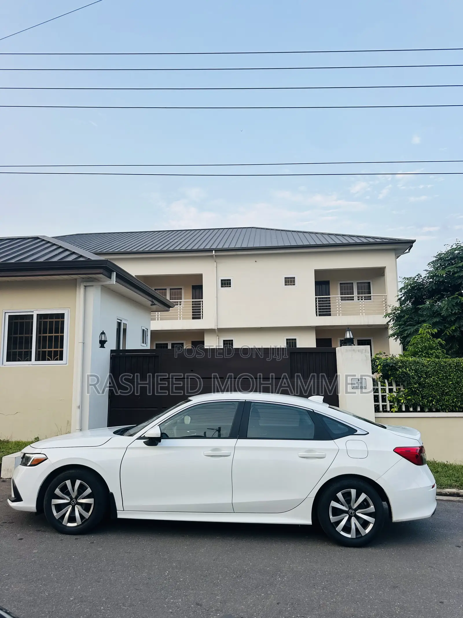 Honda Civic EX 2022 White