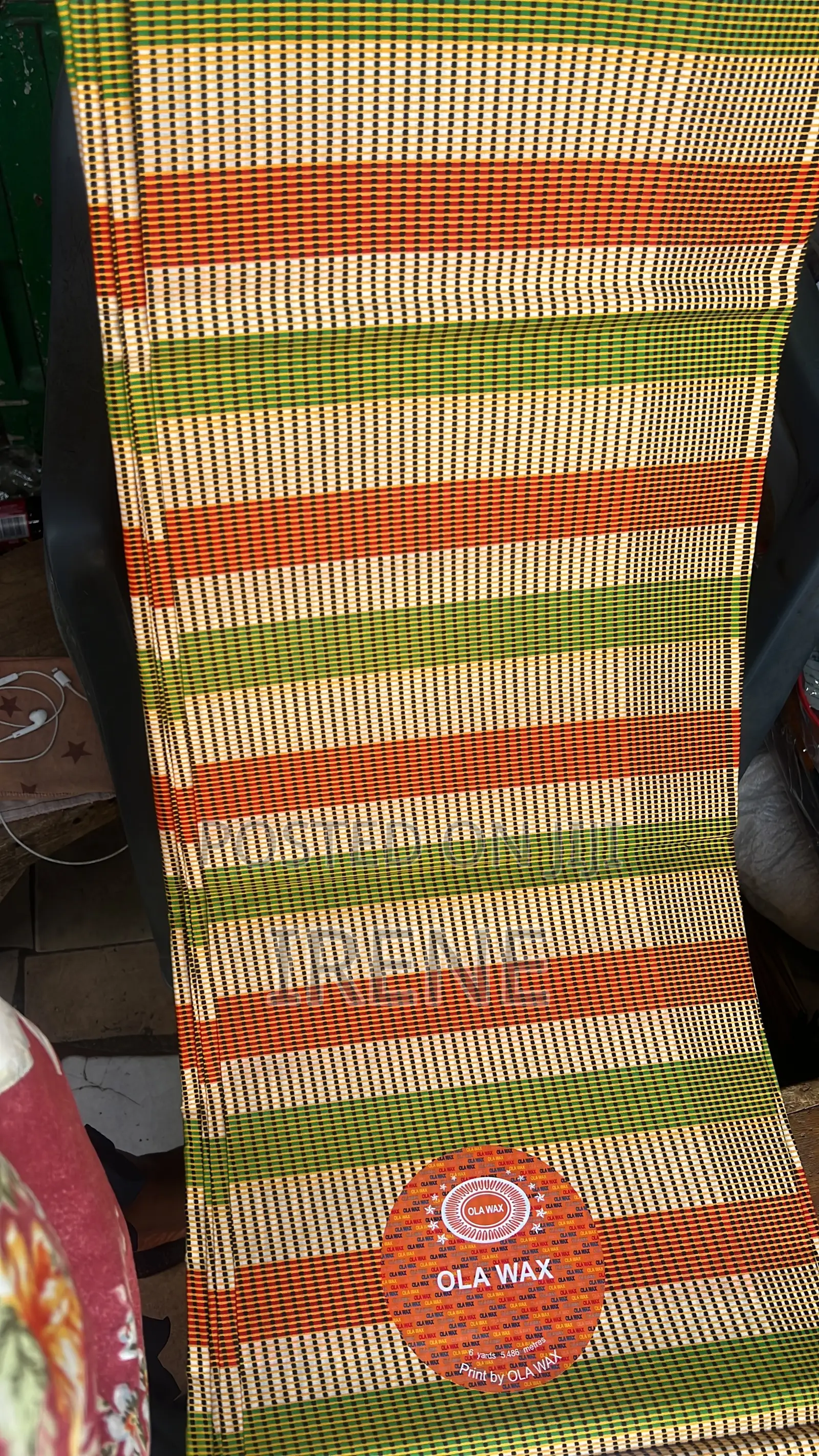 Kente Inspired Design Fabrics