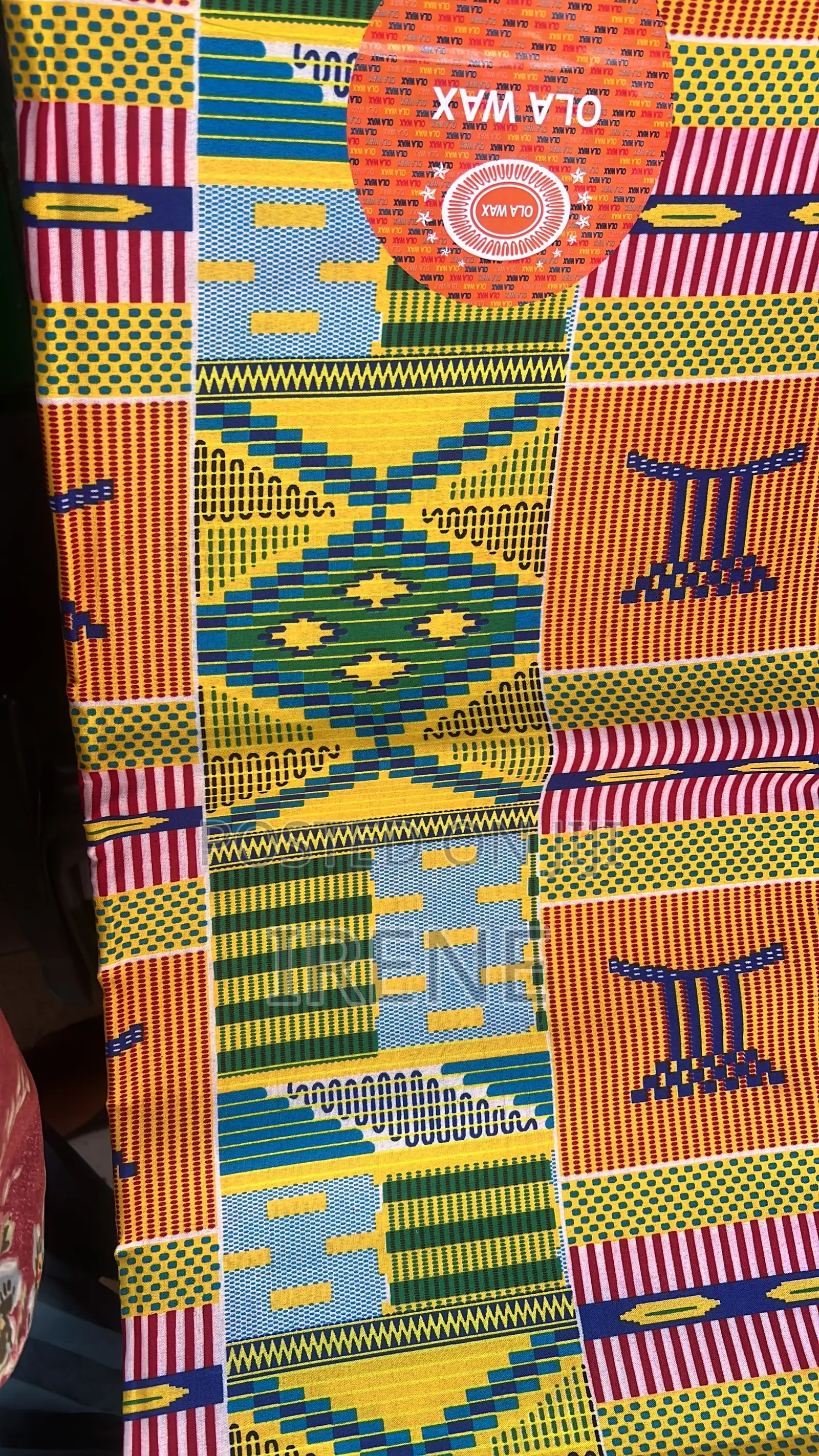 Kente Inspired Design Fabrics