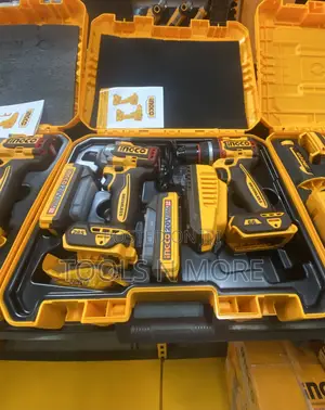 Ingco Impact Driver 285nm and Impact Drill 66nm Combo Set