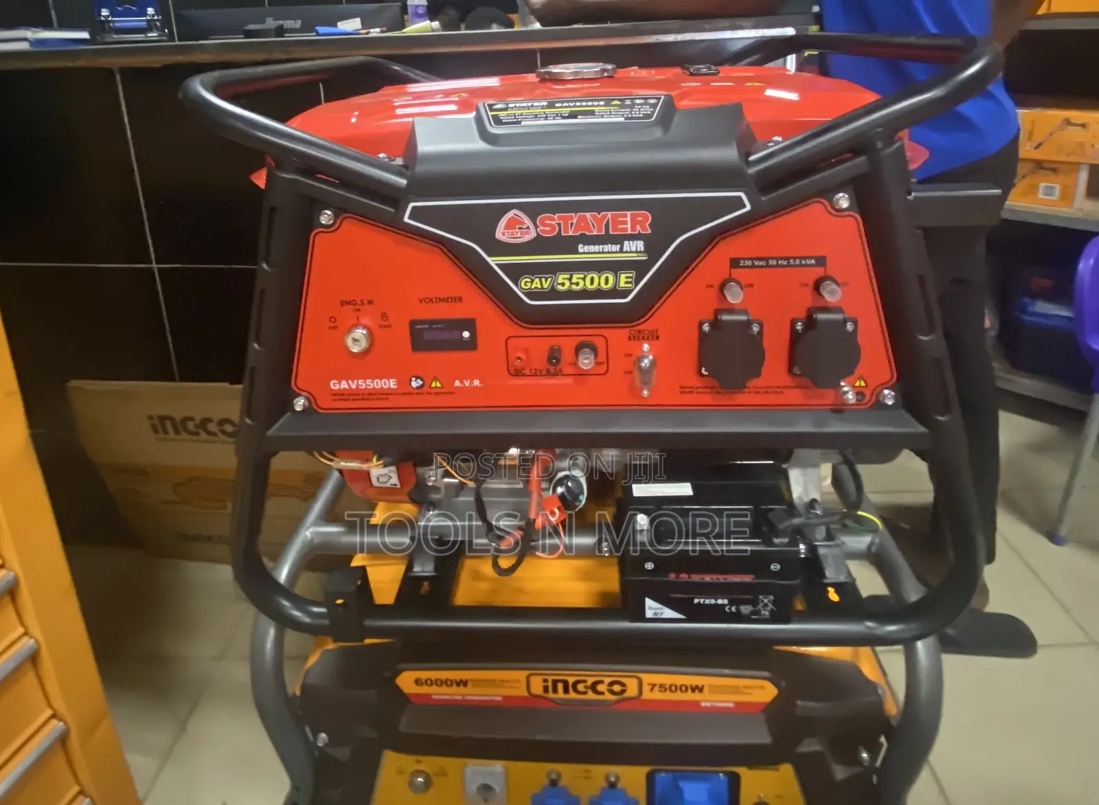 Stayer Gasoline Generator 5500w (European Quality)