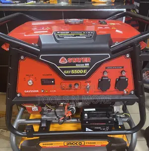Stayer Gasoline Generator 5500w (European Quality)