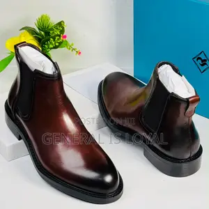 Steve Riots Brown Men’S Leather Chelsea Boot