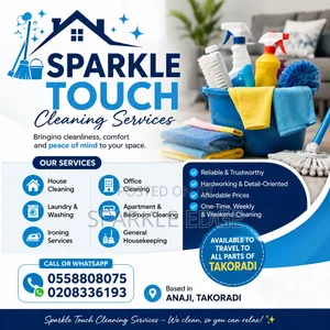Professional House Cleaning Laundry Services in Takoradi