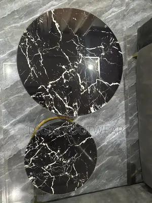 Golden Black Two-in-1 Centre Table