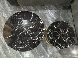 Golden Black Two-in-1 Centre Table