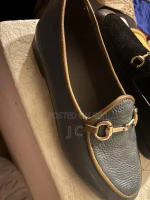 Two-Tone JVD Style Belgian Loafers