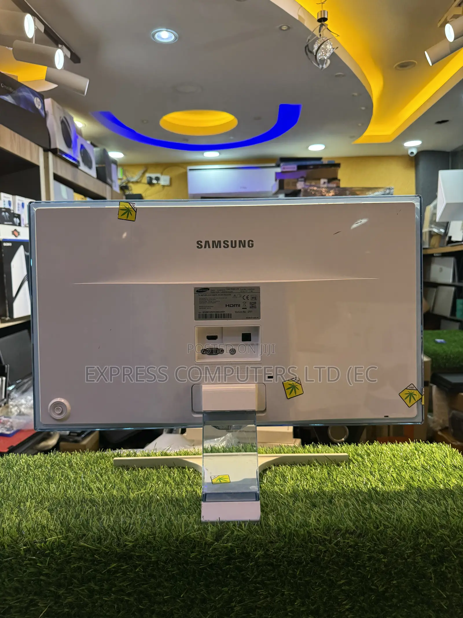 Samsung 24 Inches Full Hd 1080p Hdmi White Monitor From Uk