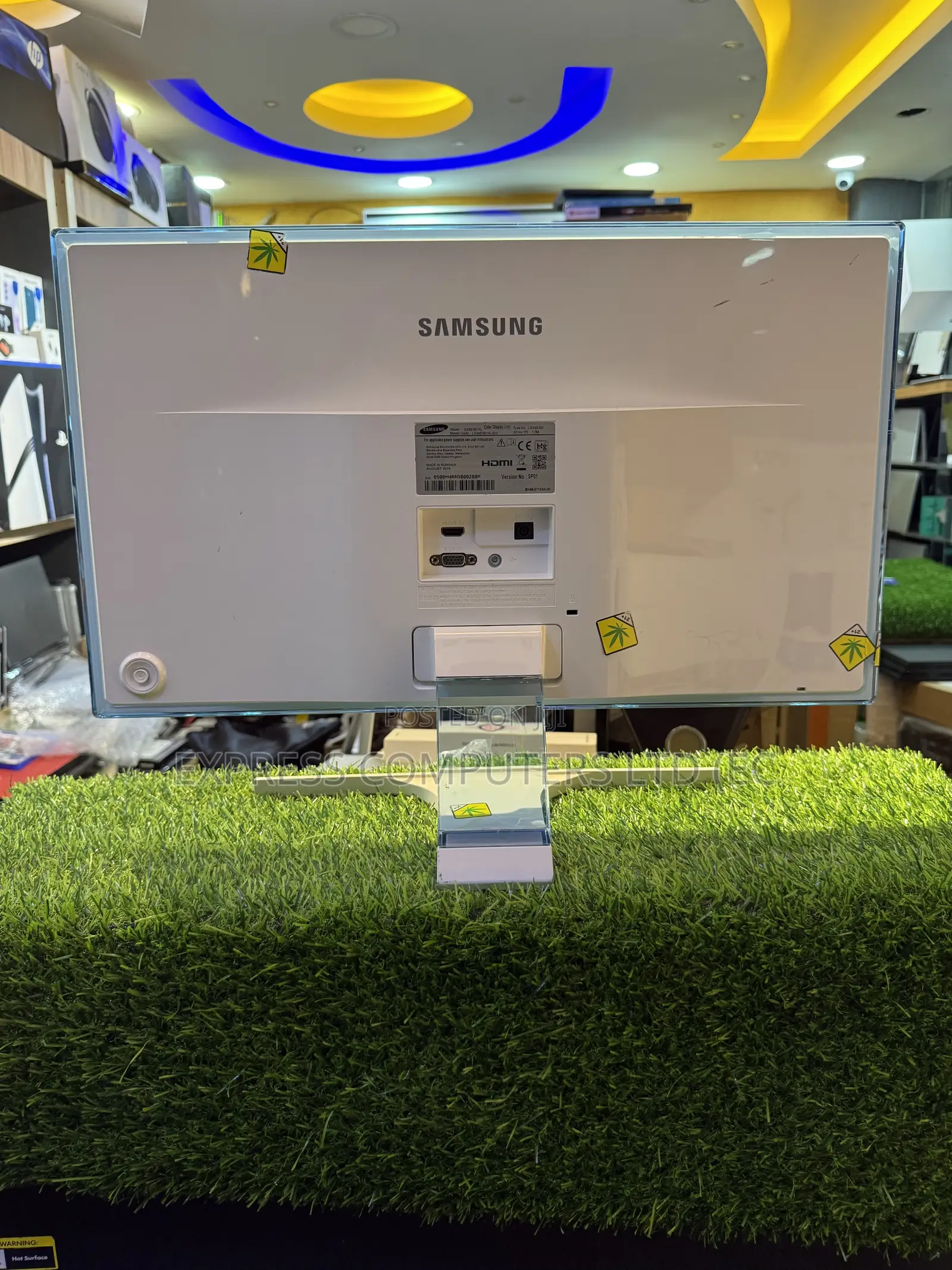 Samsung 24 Inches Full Hd 1080p Hdmi White Monitor From Uk