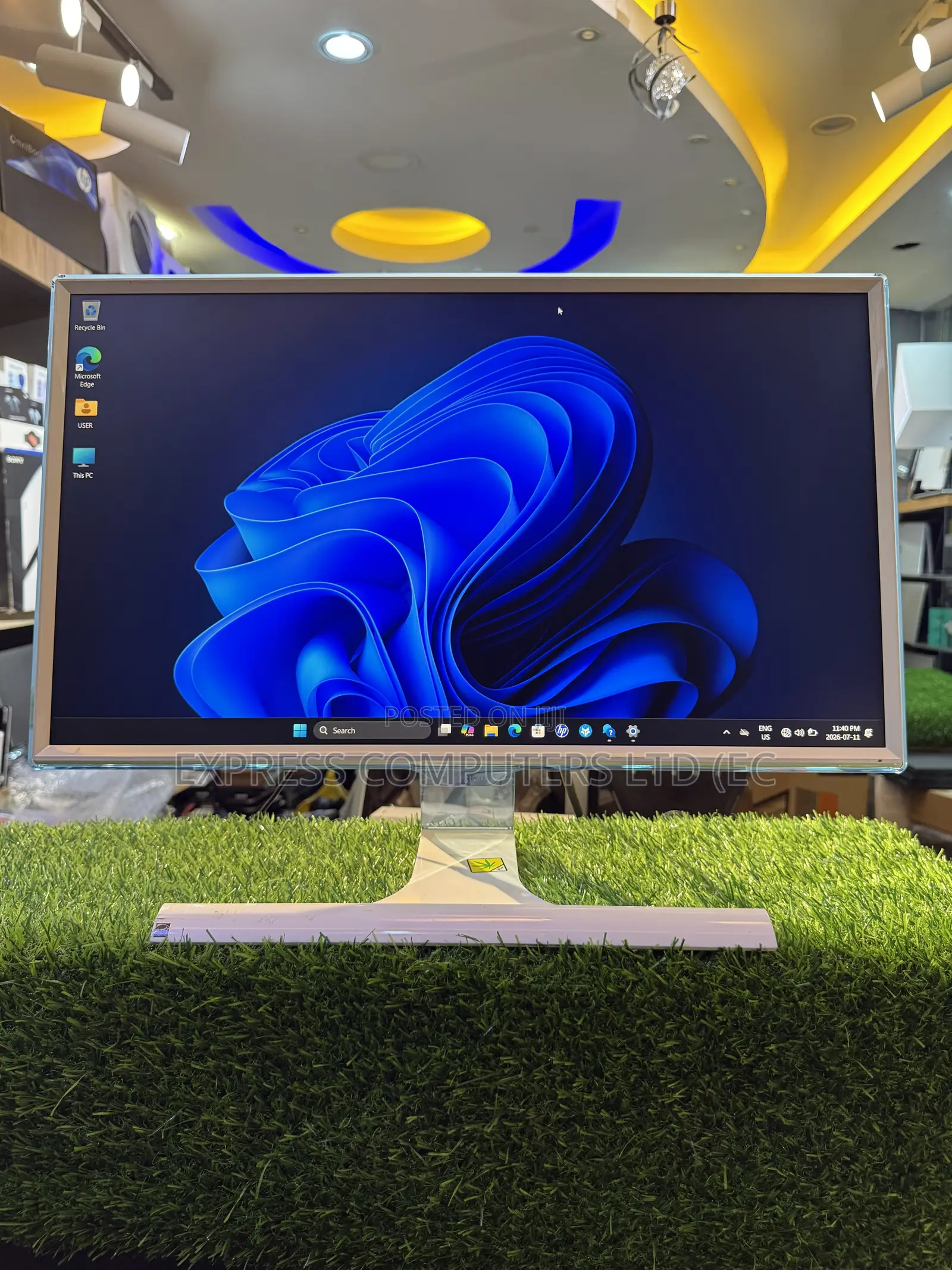 Samsung 24 Inches Full Hd 1080p Hdmi White Monitor From Uk