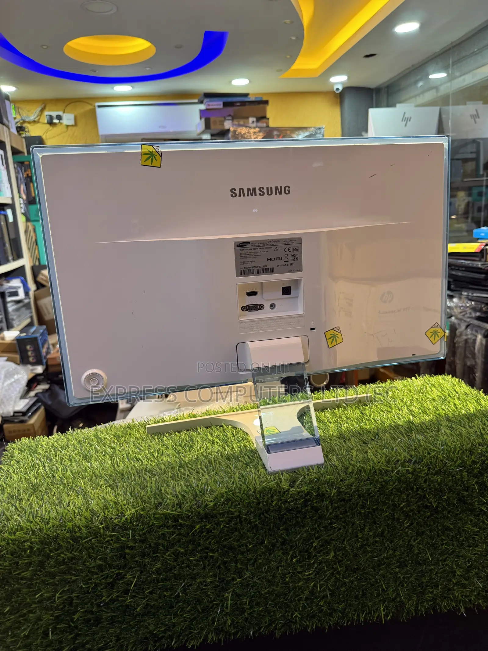 Samsung 24 Inches Full Hd 1080p Hdmi White Monitor From Uk