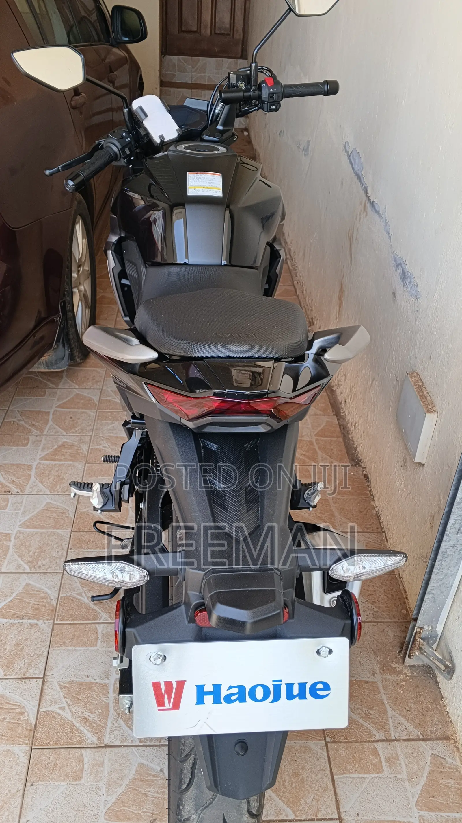New Haojue DR190S 2026 Black