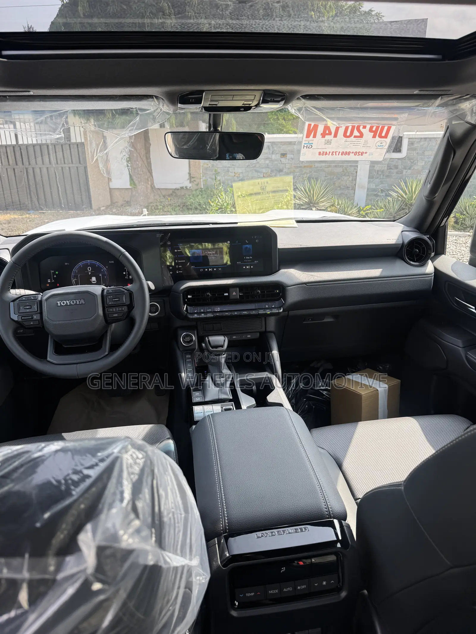 New Toyota Land Cruiser Prado 2.4 Petrol 2025 Black