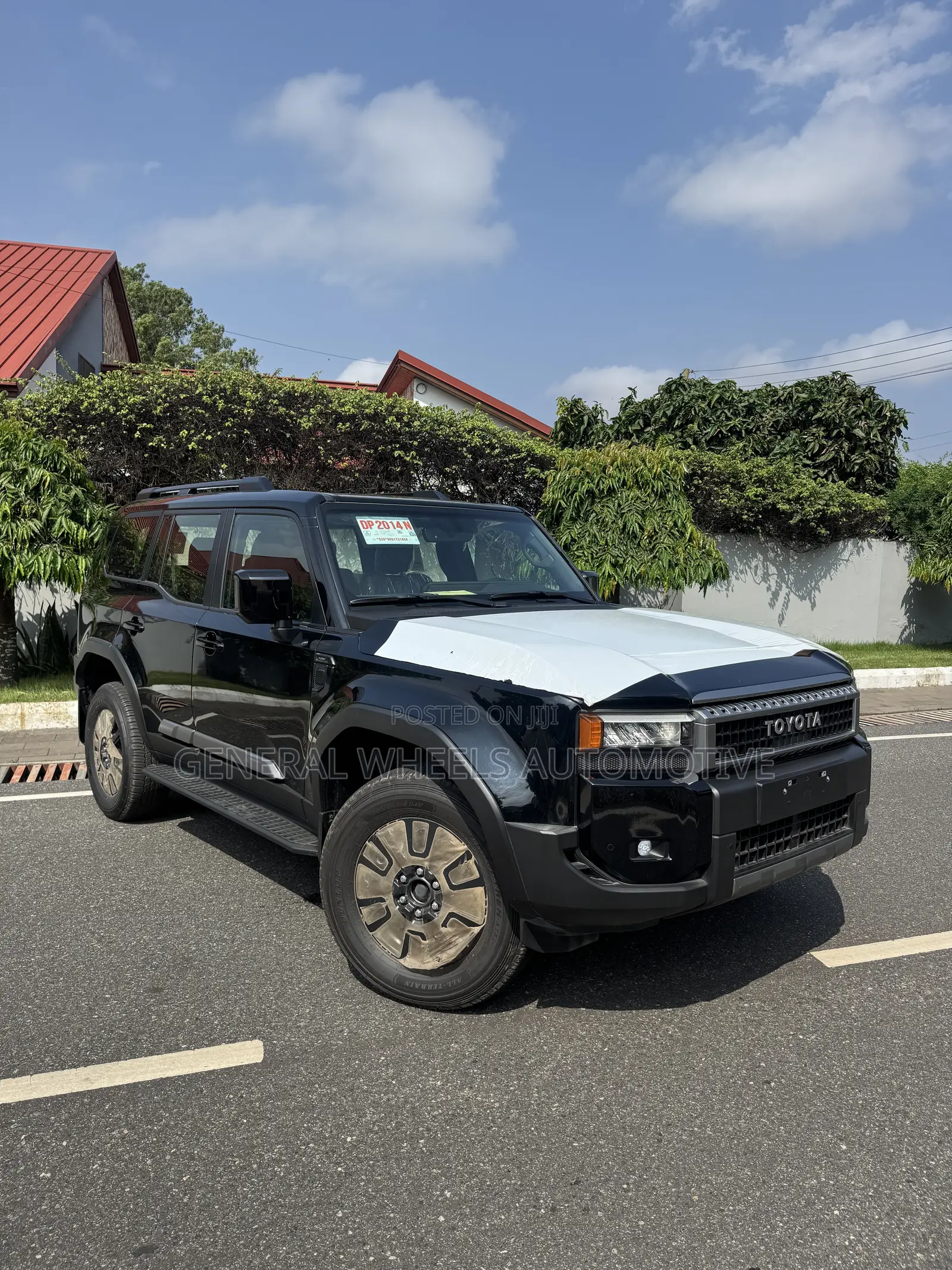 New Toyota Land Cruiser Prado 2.4 Petrol 2025 Black