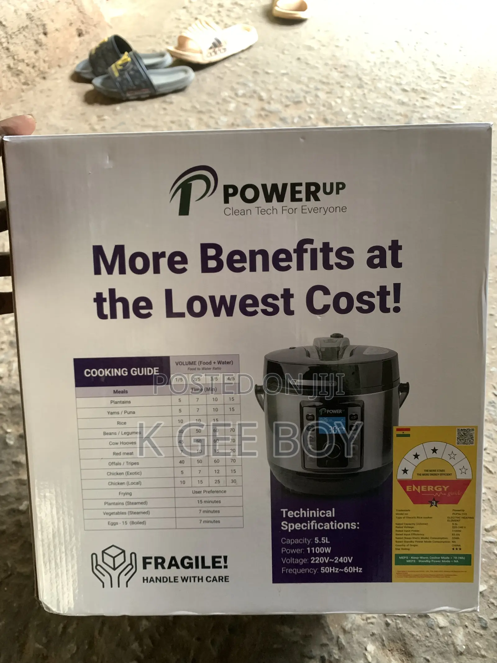 Powerup Smart Electric Pressure Cooker
