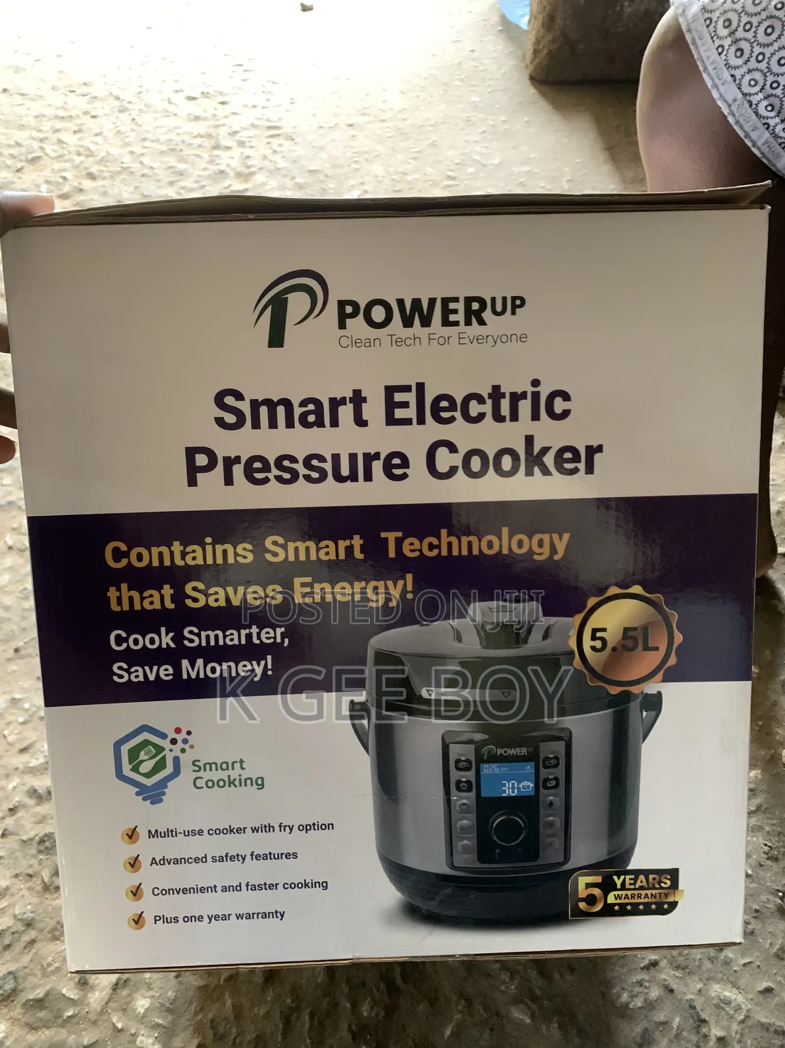 Powerup Smart Electric Pressure Cooker