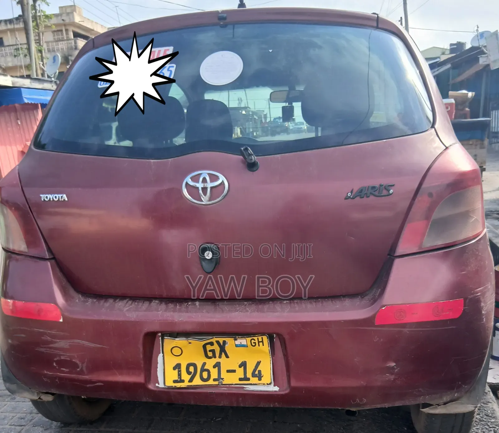 Toyota Yaris 2009 Brown