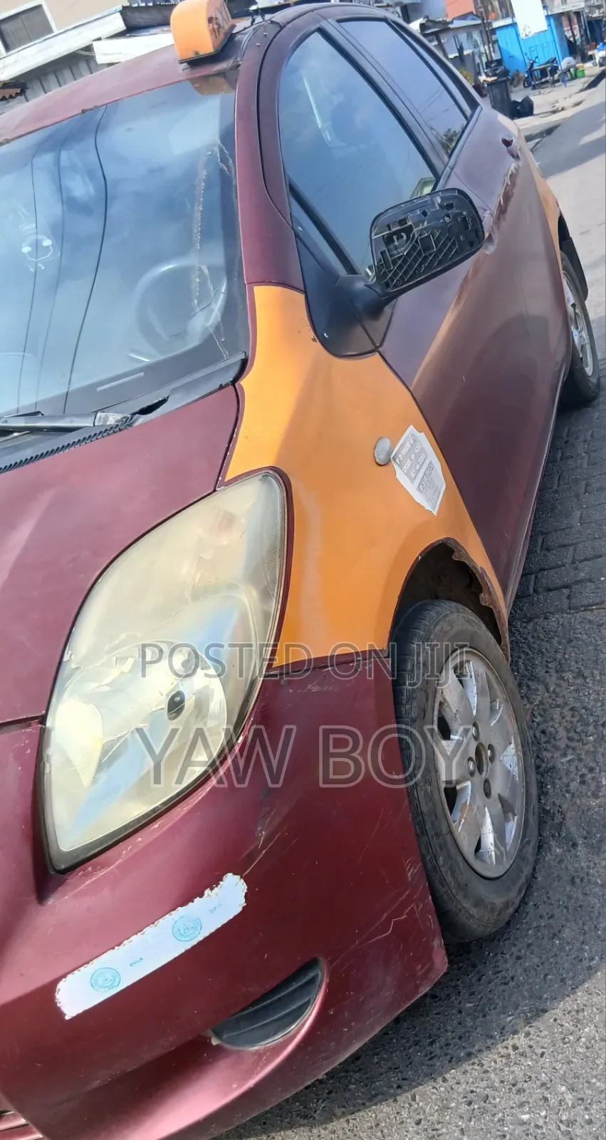 Toyota Yaris 2009 Brown