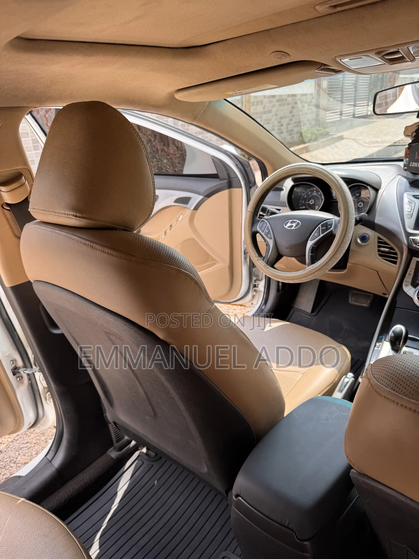 Hyundai Elantra Limited 2012 White