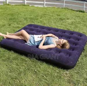 Comfort You Deserve ( Inflatable Double Air Mattress Plus Free Pump