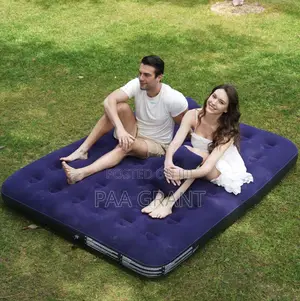 Original Premium Air Bed( Double Size Air Mattress Plus Free Pump