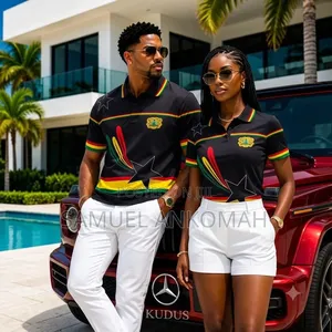 Exclusive Ghana Edition Designer Polo Shirt – High Quality