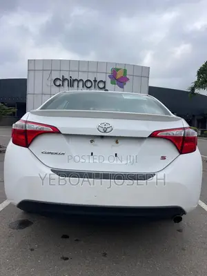 Toyota Corolla S Plus 4dr Sedan (1.8L 4cyl CVT) 2016 White