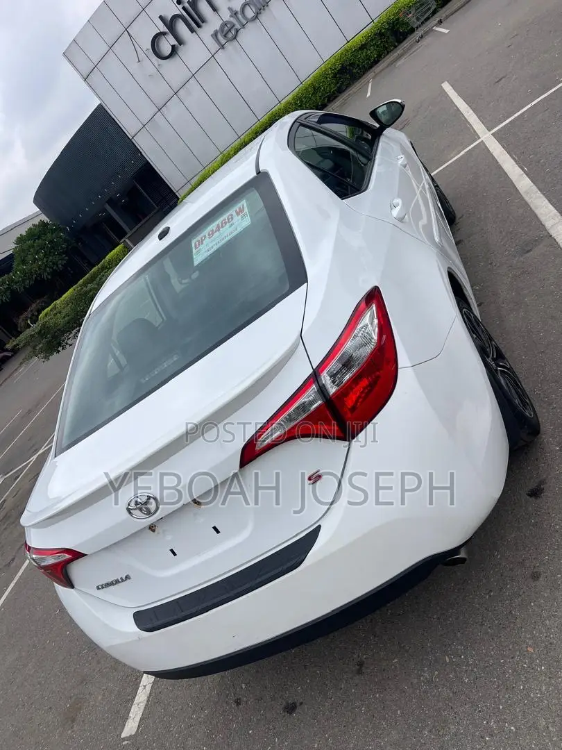 Toyota Corolla S Plus 4dr Sedan (1.8L 4cyl CVT) 2016 White
