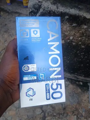 New Tecno Camon 50 Ultra 512 GB Black
