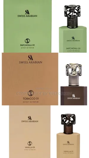 Swiss Arabian (Patchouli 01, Vanilla 01, Tobacco 01)