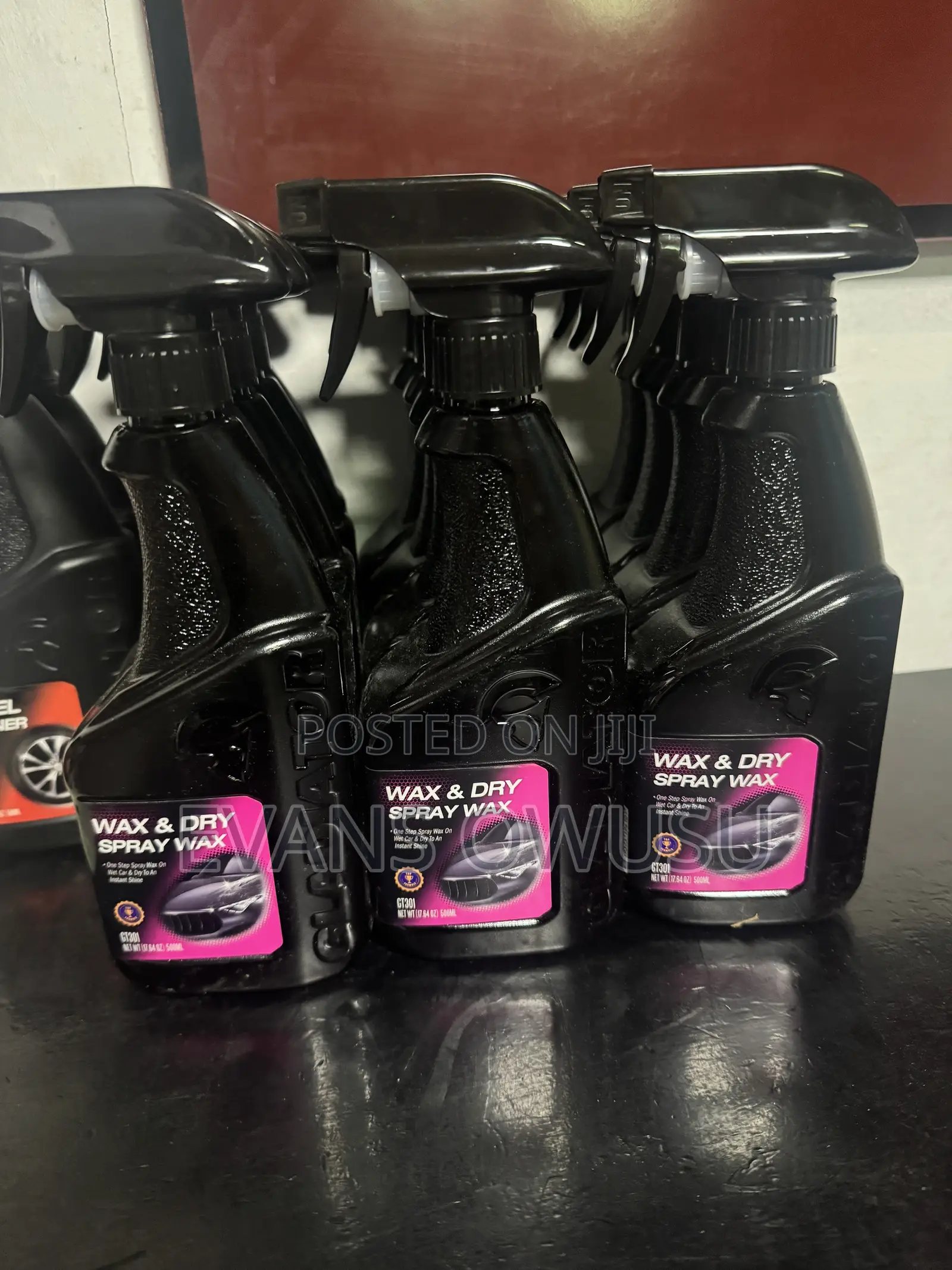Wax and Dry Spray Wax