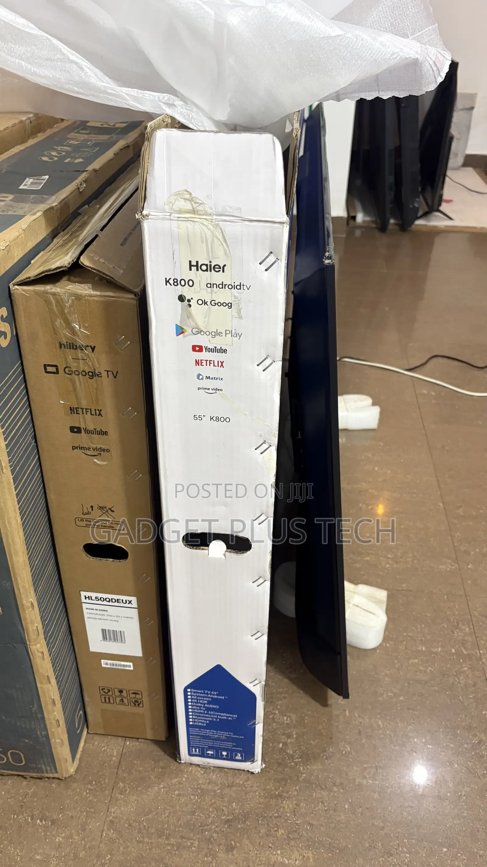 2025 55” Haier Uhd Smart ( New in Box From Germany )