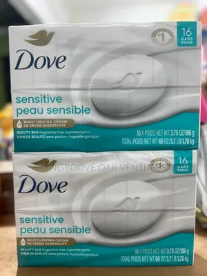 Dove Bar Soap Sensitive 16pcs